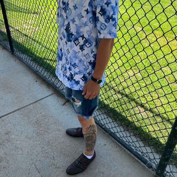 GUCCI GUCCISSIMA GG LEATHER SNEAKER SHOES VELCRO STRAP 091835 MONOGRAM BUCKLE 43 - Picture 11 of 16